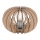 Eglo 95043 - Lámpara de mesa STELLATO 1xE27/60W/230V