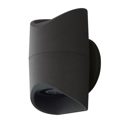 Eglo 95076 - Aplique de pared exterior ABRANTES 2xLED/6W/230V IP44