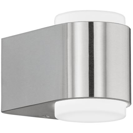 Eglo 95079 - Aplique de pared exterior BRIONES 2xLED/3W/230V IP44