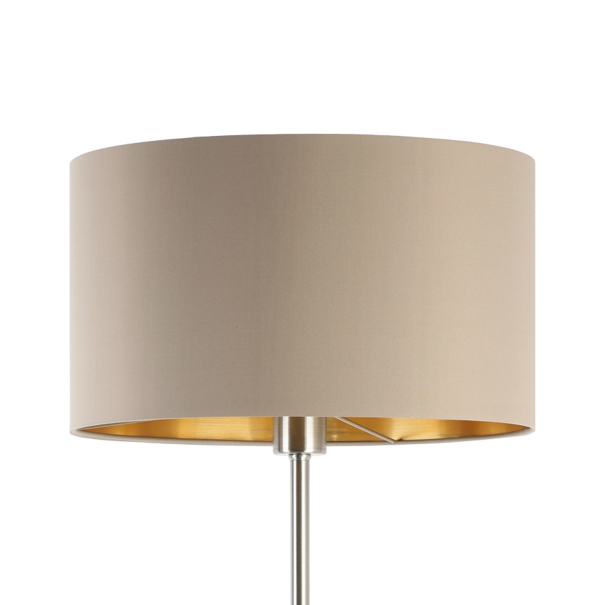 Eglo - Lámpara de pie 1xE27/60W/230V taupe
