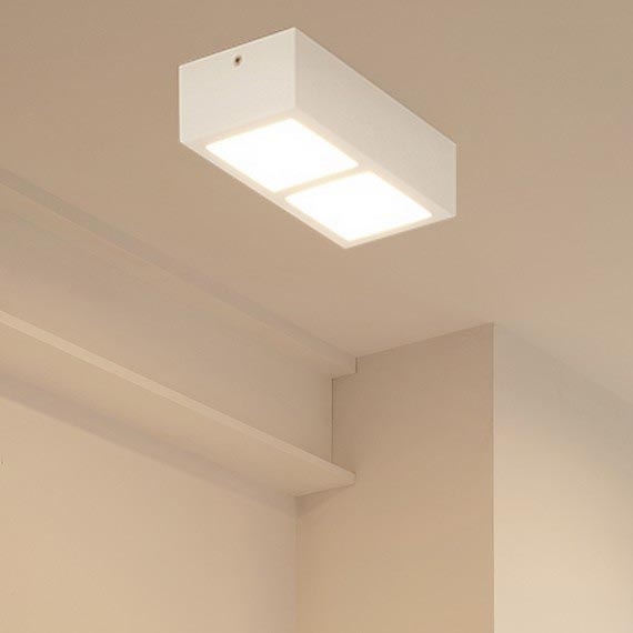 Eglo 95201 - Plafón LED COLEGIO 2xLED/4,2W/230V