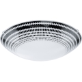 Eglo 95291 - Lámpara de techo LED MAGITTA LED/16W/230V Ø 31,5 cm negro/blanco