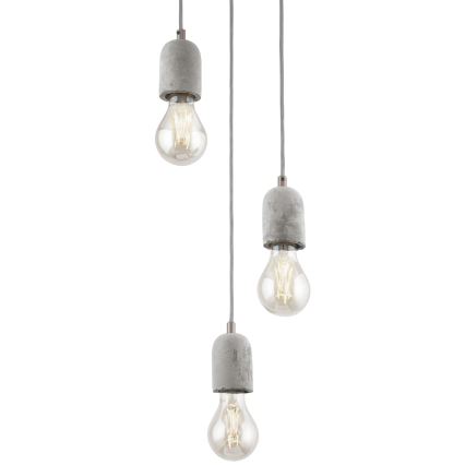 Eglo - Lámpara colgante 3xE27/60W/230V