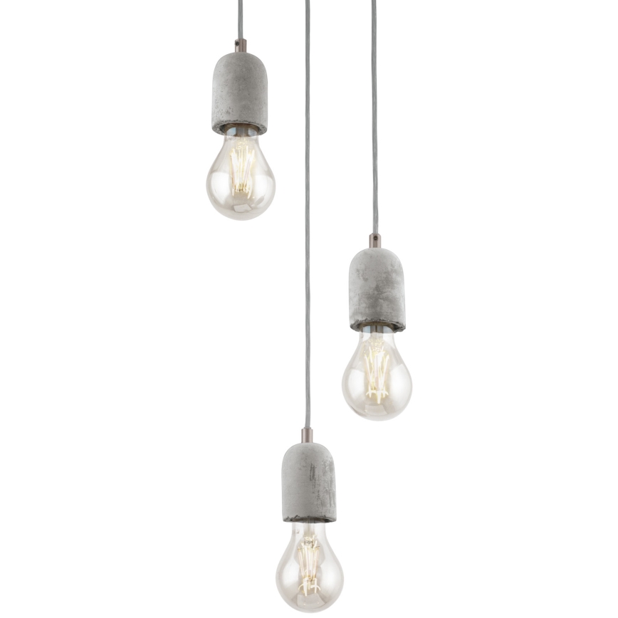 Eglo - Lámpara colgante 3xE27/60W/230V