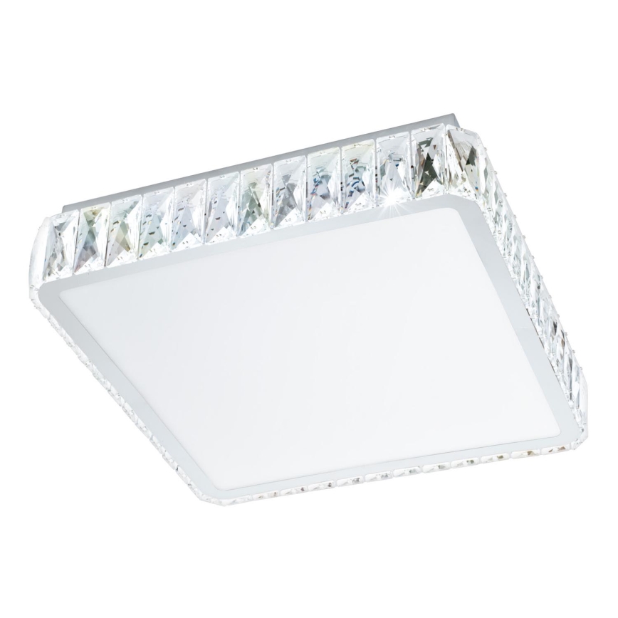 Eglo 95542 - Plafón regulable de cristal TELLUGIO-S LED/24W/230V