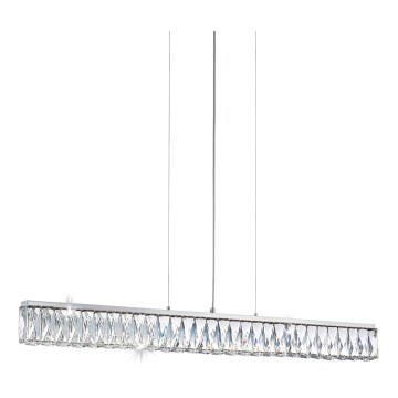 Eglo 95543 - Lámpara colgante cristal regulable TELLUGIO-S LED/36W/230V