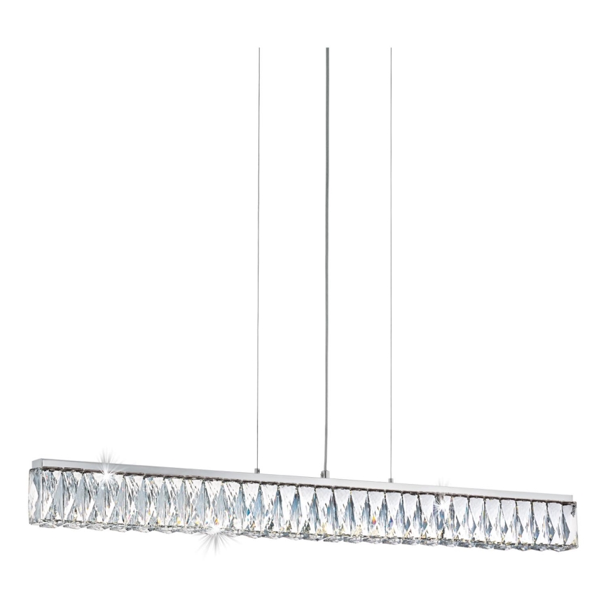 Eglo 95543 - Lámpara colgante cristal regulable TELLUGIO-S LED/36W/230V
