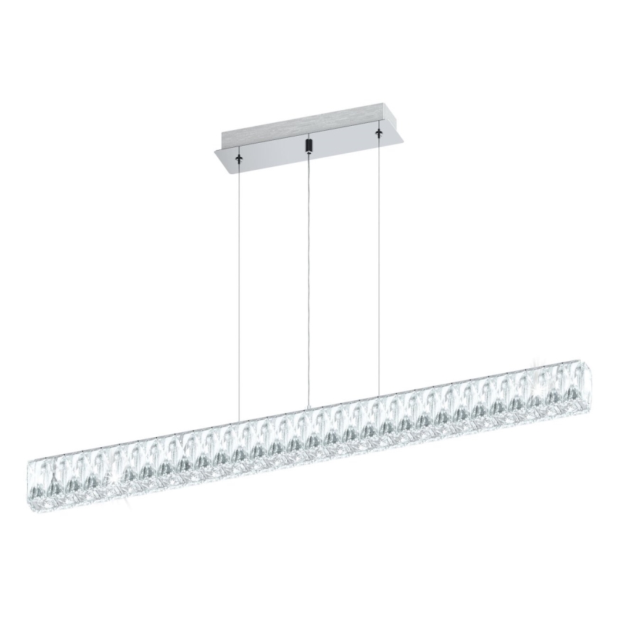 Eglo 95543 - Lámpara de araña de cristal regulable TELLUGIO-S LED/36W/230V 2700-6500K