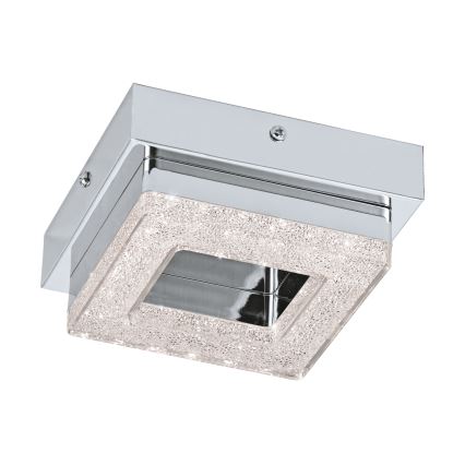 Eglo - Plafón LED cristal 1xLED/4W/230V