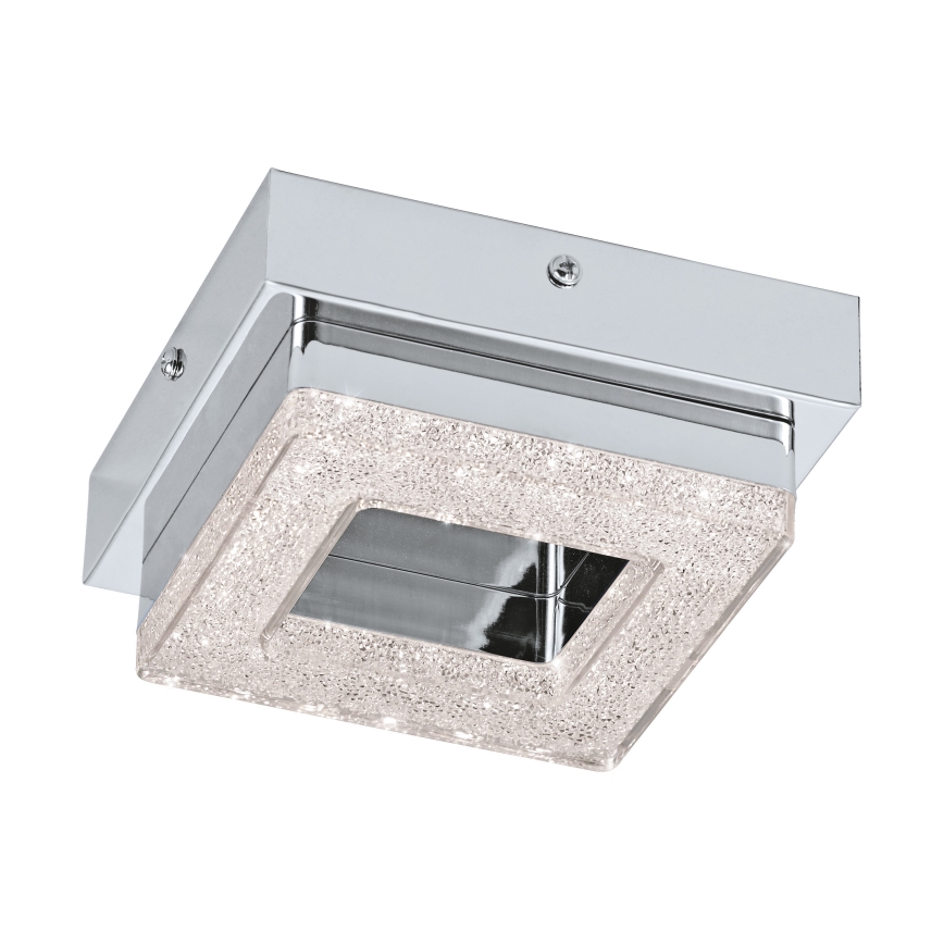 Eglo - Plafón LED cristal 1xLED/4W/230V