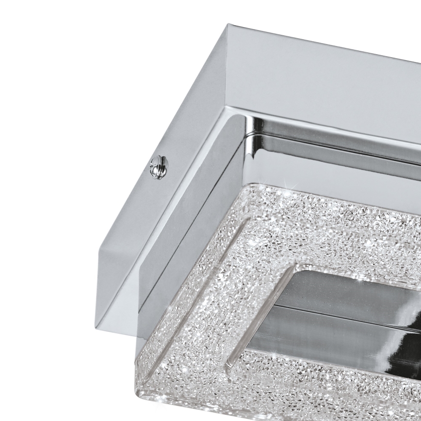 Eglo - Plafón LED cristal 1xLED/4W/230V