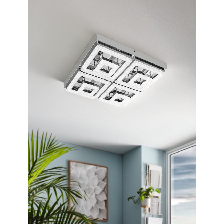 Eglo - Lámpara de techo LED LED/48W/230V