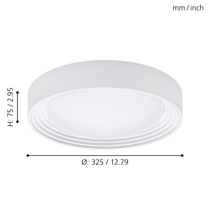 Eglo - LED Plafón para el baño LED/11W/230V IP44