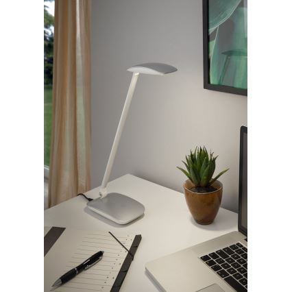 Eglo - Lámpara de mesa LED regulable 1xLED/4,5W/USB