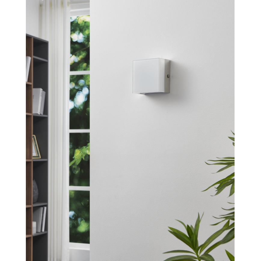 Eglo 95747 - Aplique de pared LED ALEA 2 LED/3,7W/230V