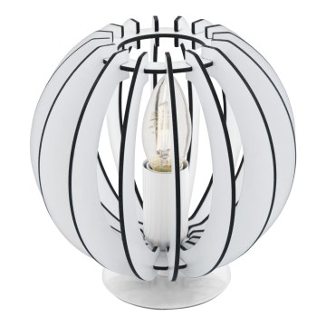 Eglo 95794 - Lámpara de mesa COSSANO 1xE14/40W/230V