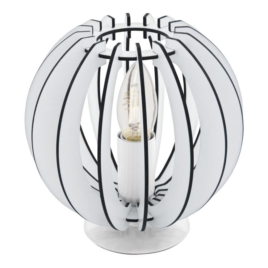 Eglo 95794 - Lámpara de mesa COSSANO 1xE14/40W/230V