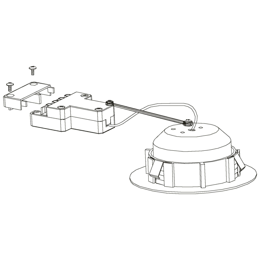 Eglo - SET 3x Iluminación LED empotrada de techo PINEDA 1xLED/4,9W/230V