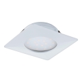 Eglo 95861 - Iluminación LED empotrada de techo PINEDA 1xLED/12W/230V