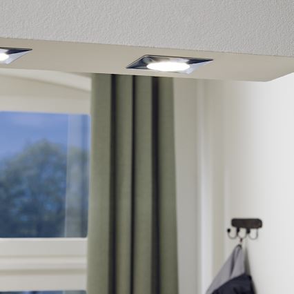 Eglo 95862 - Luminaria LED empotrada PINEDA LED/12W/230V