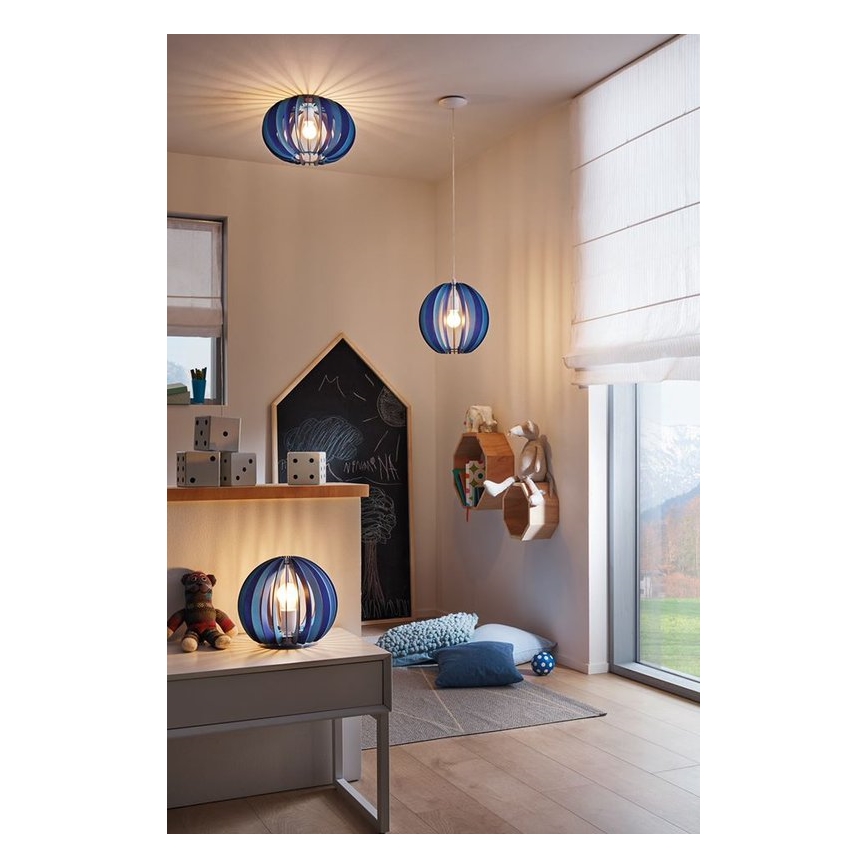 Eglo 95949 - Lámpara colgante FABELLA 1xE27/60W/230V