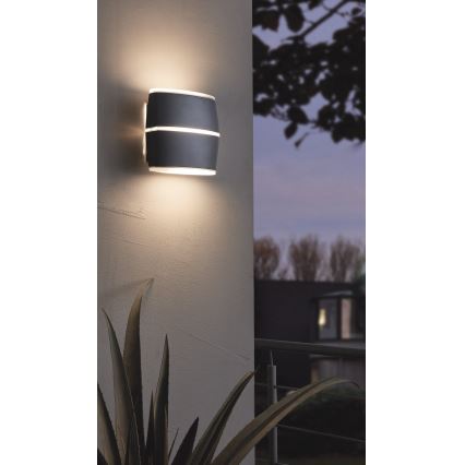 Eglo - Aplique LED exterior 2xLED/6W IP44