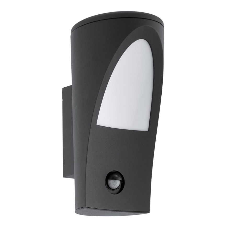 Eglo 96009 - Aplique exterior con sensor PROPENDA 1xE27/60W/230V IP44