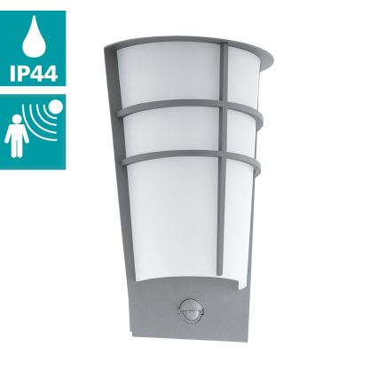 Eglo - Aplique LED exterior con sensor 2xLED/2,5W