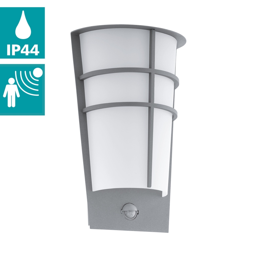 Eglo - Aplique LED exterior con sensor 2xLED/2,5W