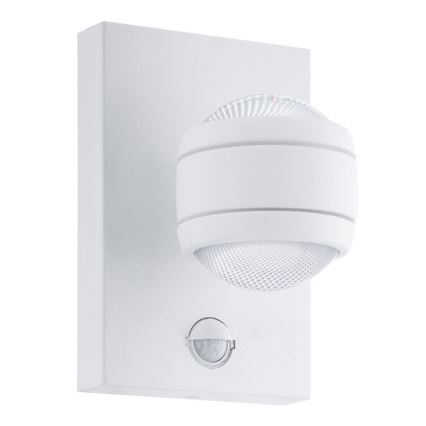 Eglo 96022 - Aplique de pared LED exterior con sensor SESIMBA 1 2xLED/3,7W IP44