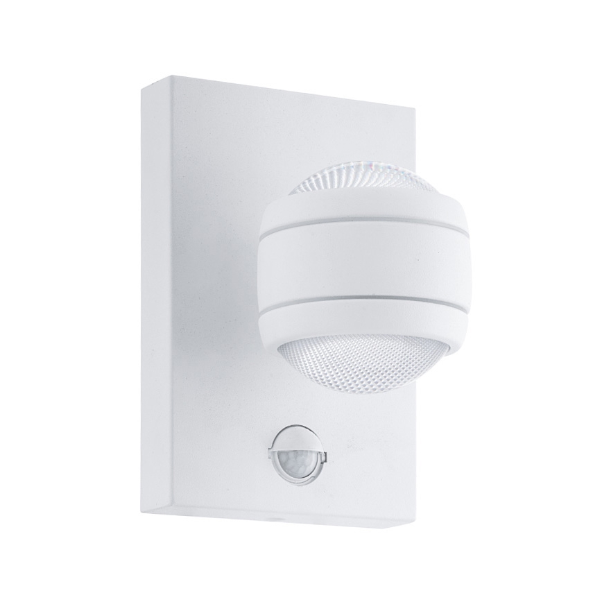 Eglo 96022 - Aplique de pared LED exterior con sensor SESIMBA 1 2xLED/3,7W IP44