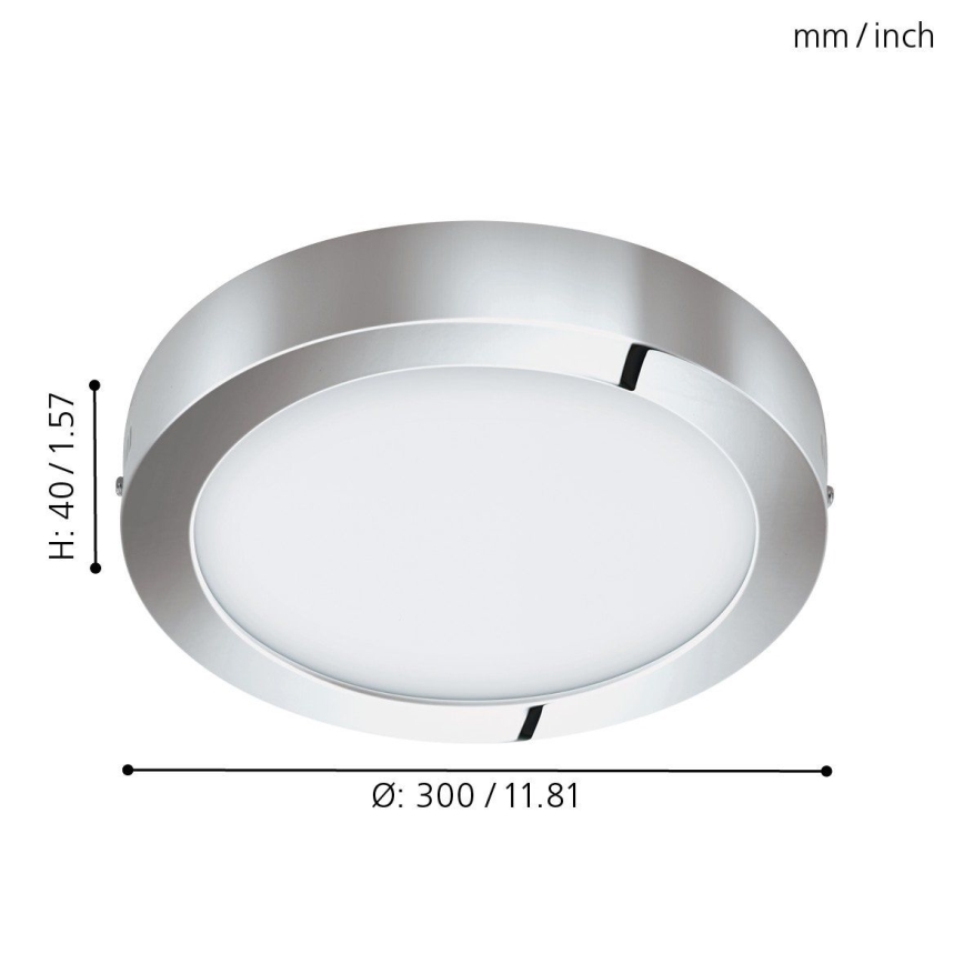 Eglo 96058 - Iluminación LED para el baño FUEVA 1 LED/22W/230V IP44