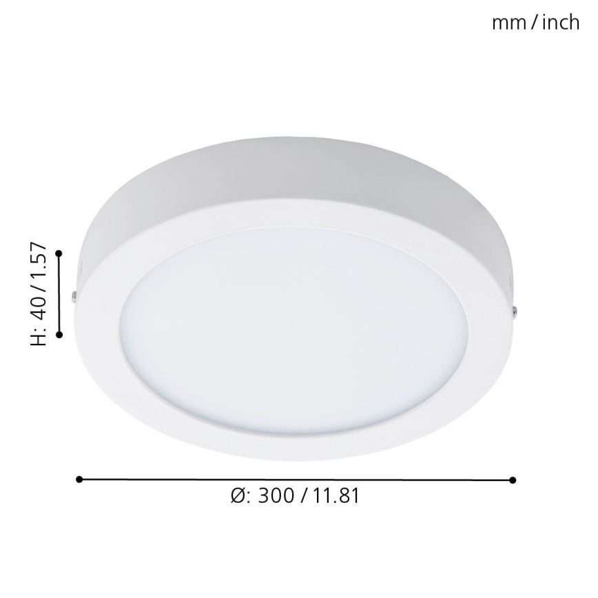 Eglo 96168 - LED Plafón para el baño FUEVA 1 LED/22W/230V IP44
