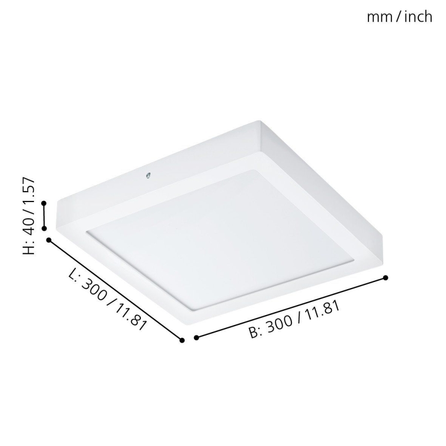 Eglo 96169 - LED Plafón para el baño FUEVA 1 LED/22W/230V IP44