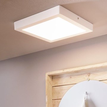 Eglo 96169 - Luminaria LED de techo para baño FUEVA 1 LED/22W/230V IP44 30x30 cm