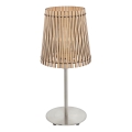 Eglo 96196 - Lámpara de mesa SENDERO 1xE27/60W/230V