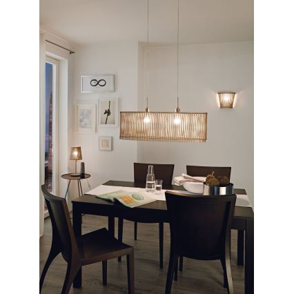 Eglo 96196 - Lámpara de mesa SENDERO 1xE27/60W/230V