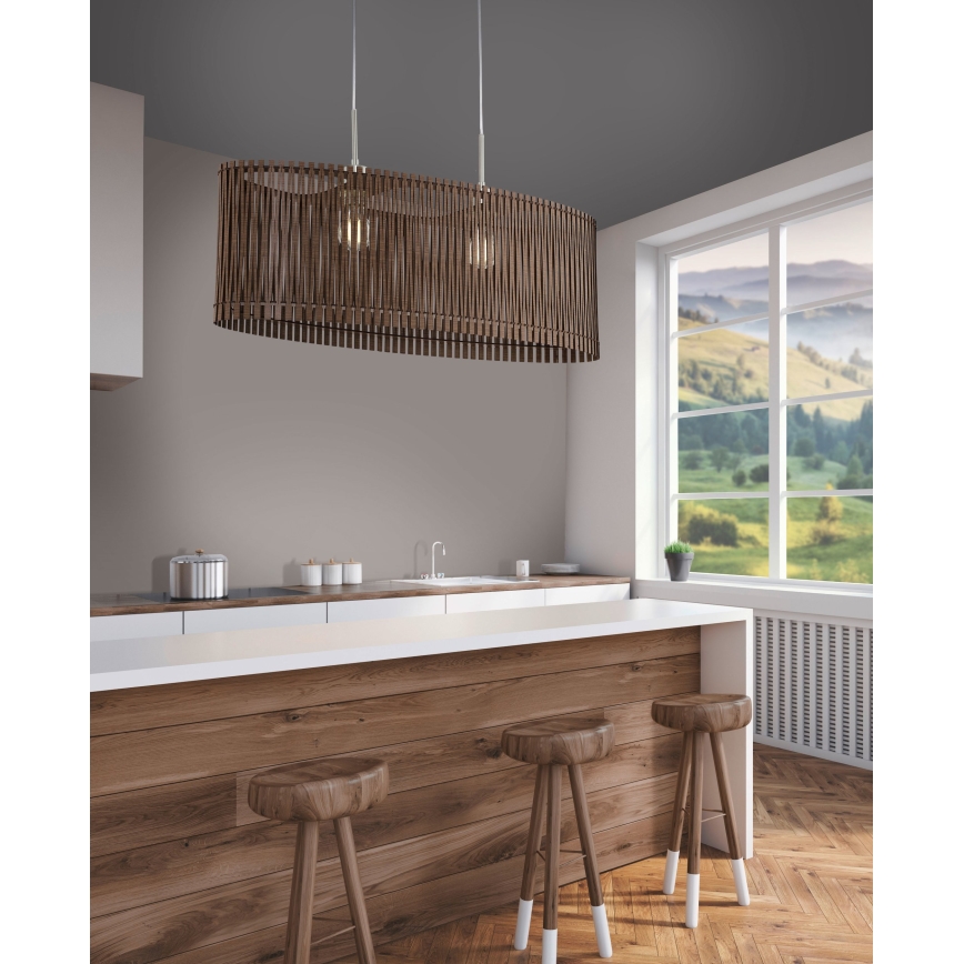 Eglo - Lámpara colgante 2xE27/60W/230V
