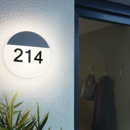 Eglo 96237 - Aplique de pared exterior LED OROPOS LED/11W IP44