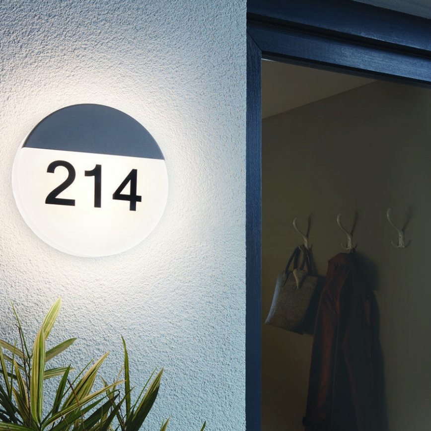 Eglo 96237 - Aplique de pared exterior LED OROPOS LED/11W IP44