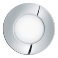 Eglo 96242 - Luminaria empotrada LED para baño FUEVA 1 1xLED/2,7W/230V IP44 Ø 8,5 cm