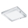 Eglo 96247 - Luminaria LED para baño FUEVA 1 LED/22W/230V IP44 30x30 cm