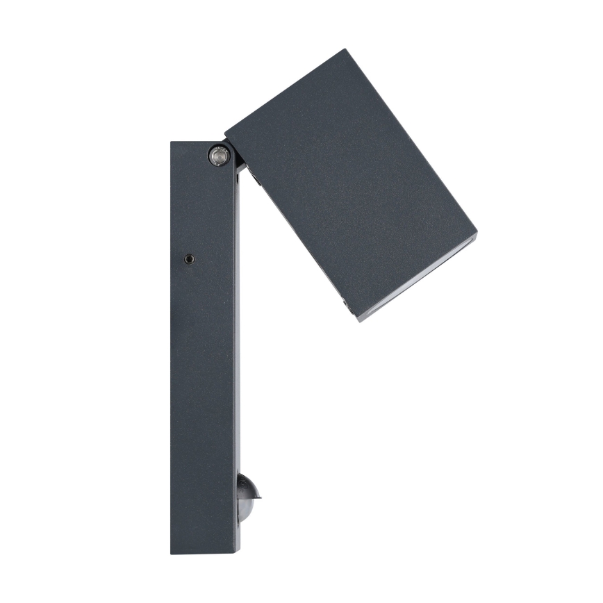Eglo - Aplique LED exterior con sensor LED/5W/230V IP44