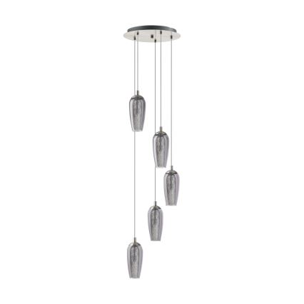 Eglo 96345 - Lámpara colgante LED FARSALA suspendida por cable 5xG9/2,5W/230V