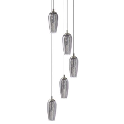 Eglo 96345 - Lámpara LED colgante FARSALA 5xG9/2,5W/230V
