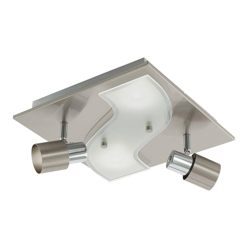 Eglo 96398 - Foco LED DIRUS 2xGU10/3,3W+2xLED/3,3W