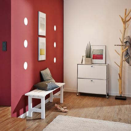 Eglo 96407 - Luminaria empotrada regulable LED FUEVA 1 LED/10,95W/230V diámetro 17 cm