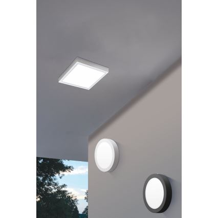 Eglo 96494 - Luminaria de techo para exterior LED ARGOLIS LED/22W IP44