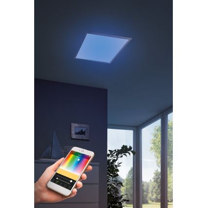 Eglo - Lámpara LED RGBW regulable SALOBRENA-C LED/16W + mando a distancia