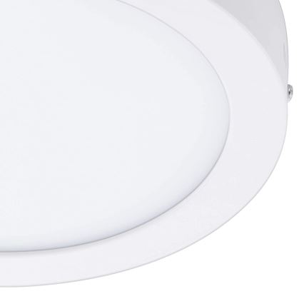 Eglo - Lámpara de techo LED RGBW regulable FUEVA-C LED/15,6W/230V Bluetooth diámetro 22,5 cm
